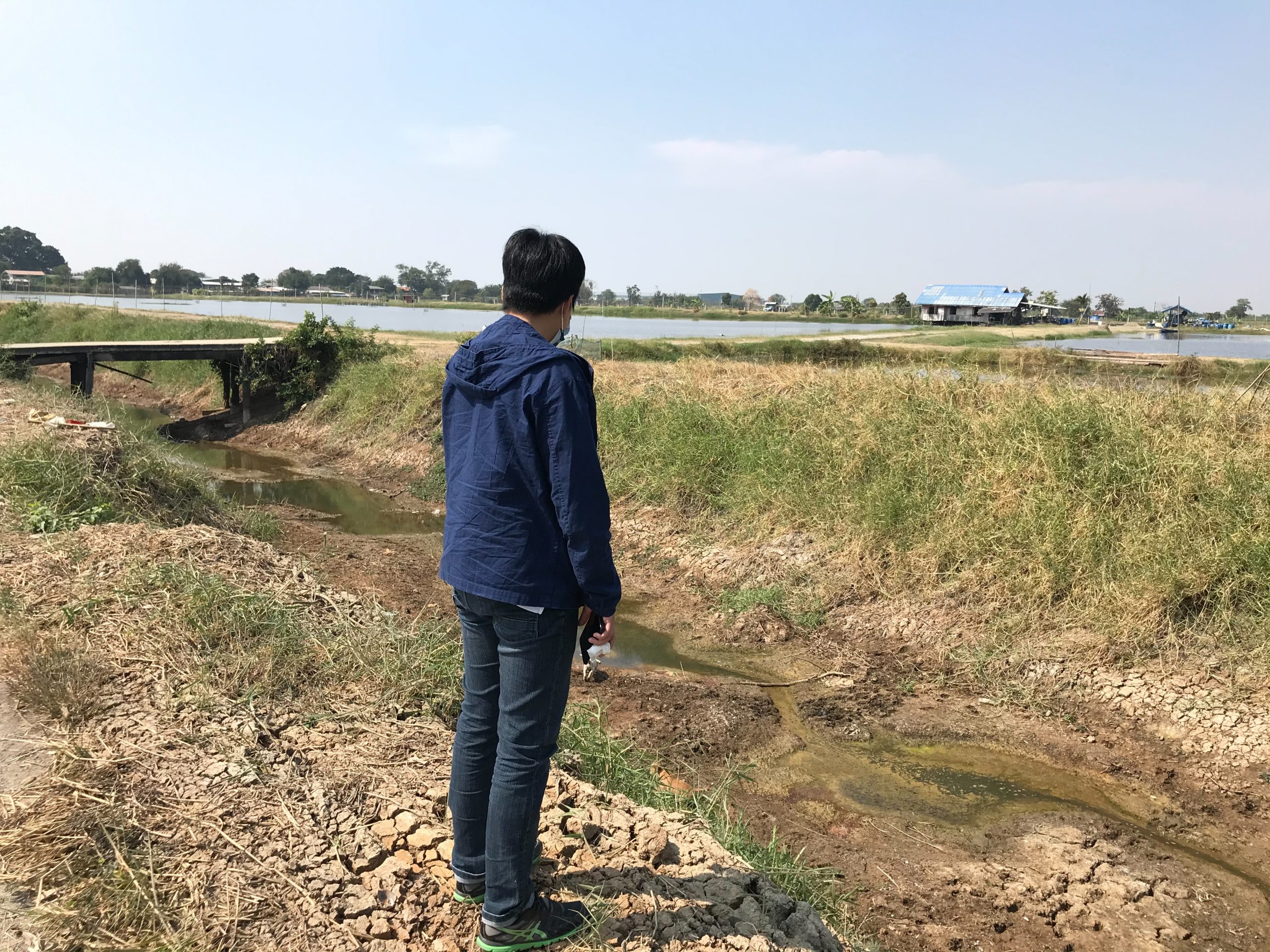 ลงพื้นที่สำรวจติดตามสถานการณ์น้ำในพื้นที่ ที่ได้รับผลกระทบจากภัยแล้ง