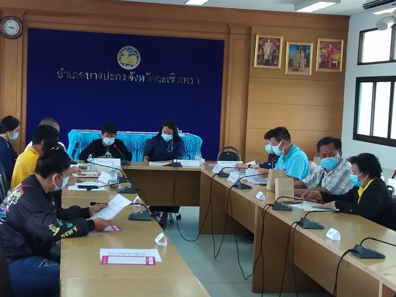 ร่วมประชุมการตรวจสอบและรับรองคุณภาพข้อมูล จปฐ. ปี 2563 ระดับตำบล