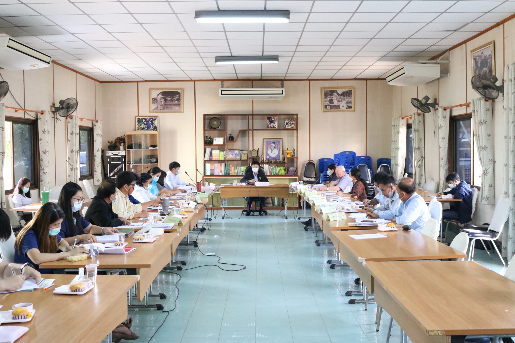ร่วมประชุมเกษตรอำเภอประจำเดือน(Monthly Meeting:MM) ครั้งที่ 1/2564