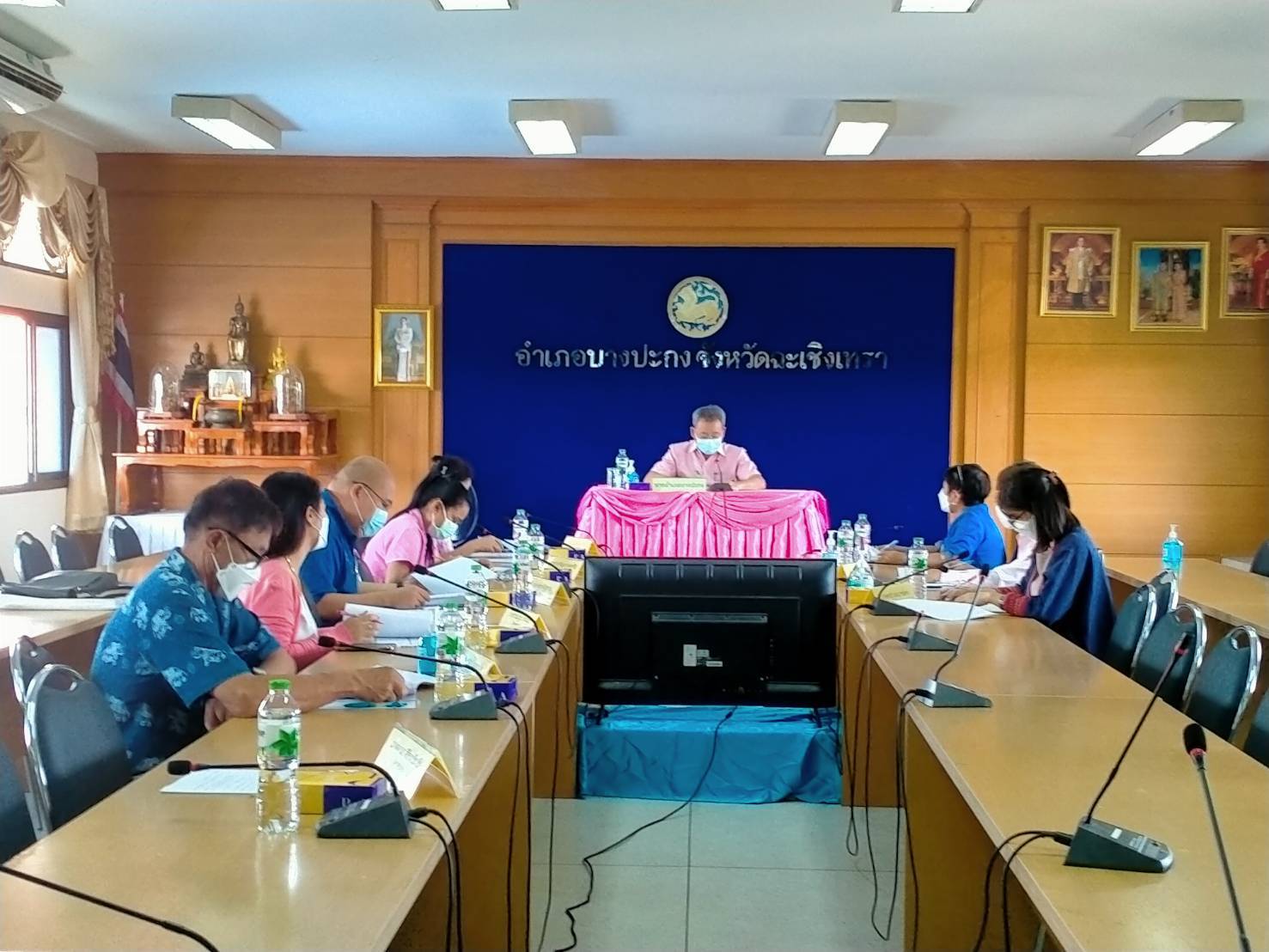 ร่วมประชุมคณะอนุกรรมการกลั่นกรองและติดตามการดำเนินงานกองทุนพัฒนาบทบาทสตรีระดับอำเภอครั้งที่ 3/2565