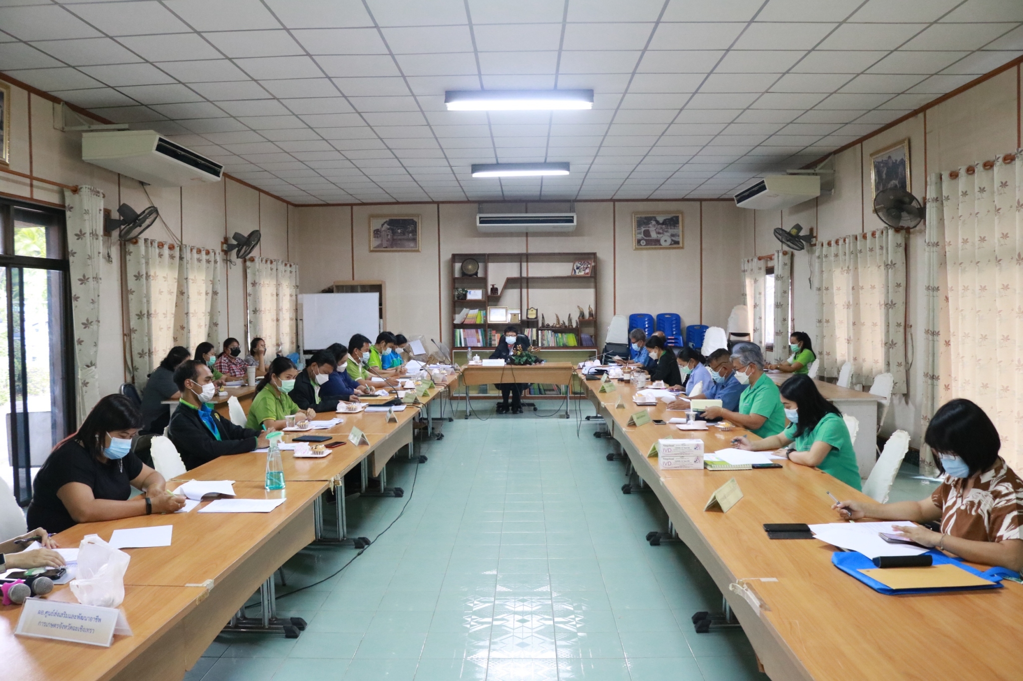ร่วมประชุมเกษตรอำเภอประจำเดือน (Monthly Meeting : MM)  ครั้งที่ 3/2565