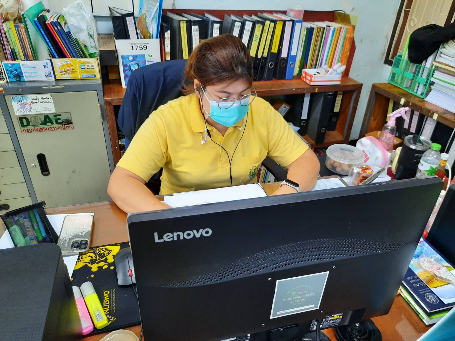ร่วมรับฟังการประชุมโครงการเพาะปลูกข้าวหอมปทุม ของบริษัท มหานครไรซ์ จำกัด
