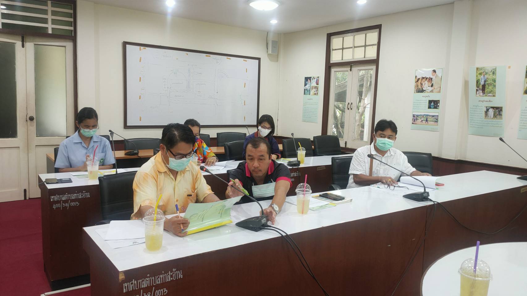 ร่วมประชุมเพื่อพิจารณาร่างแผนพัฒนาท้องถิ่น(พ.ศ.2561 – 2565) เพิ่มเติม ครั้งที่ 1 พ.ศ. 2565