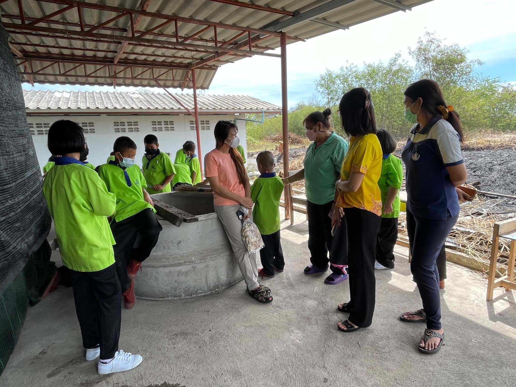 เตรียมความพร้อมในการจัดทำคลิปแลกเปลี่ยนการประกอบอาหารเมนูอาหารไทยจากกลุ่มยุวเกษตรกร