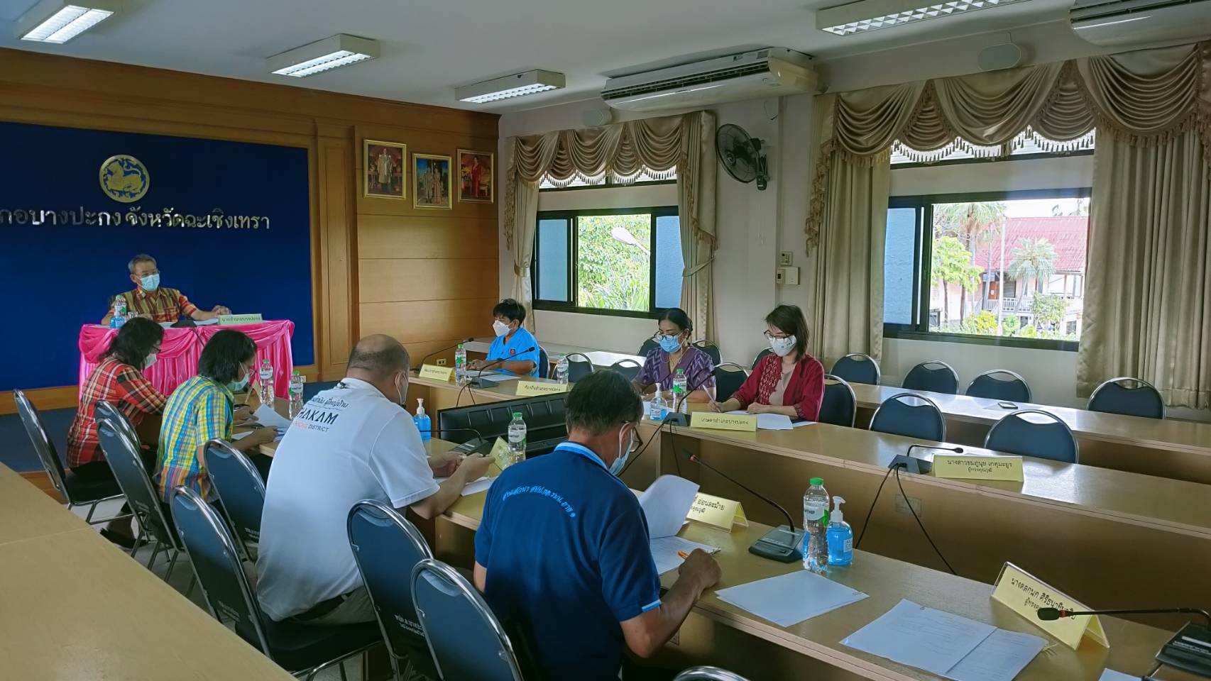 ร่วมประชุมคณะอนุกรรมการกลั่นกรองและติดตามการดำเนินงานกองทุนพัฒนาบทบาทสตรีระดับอำเภอ