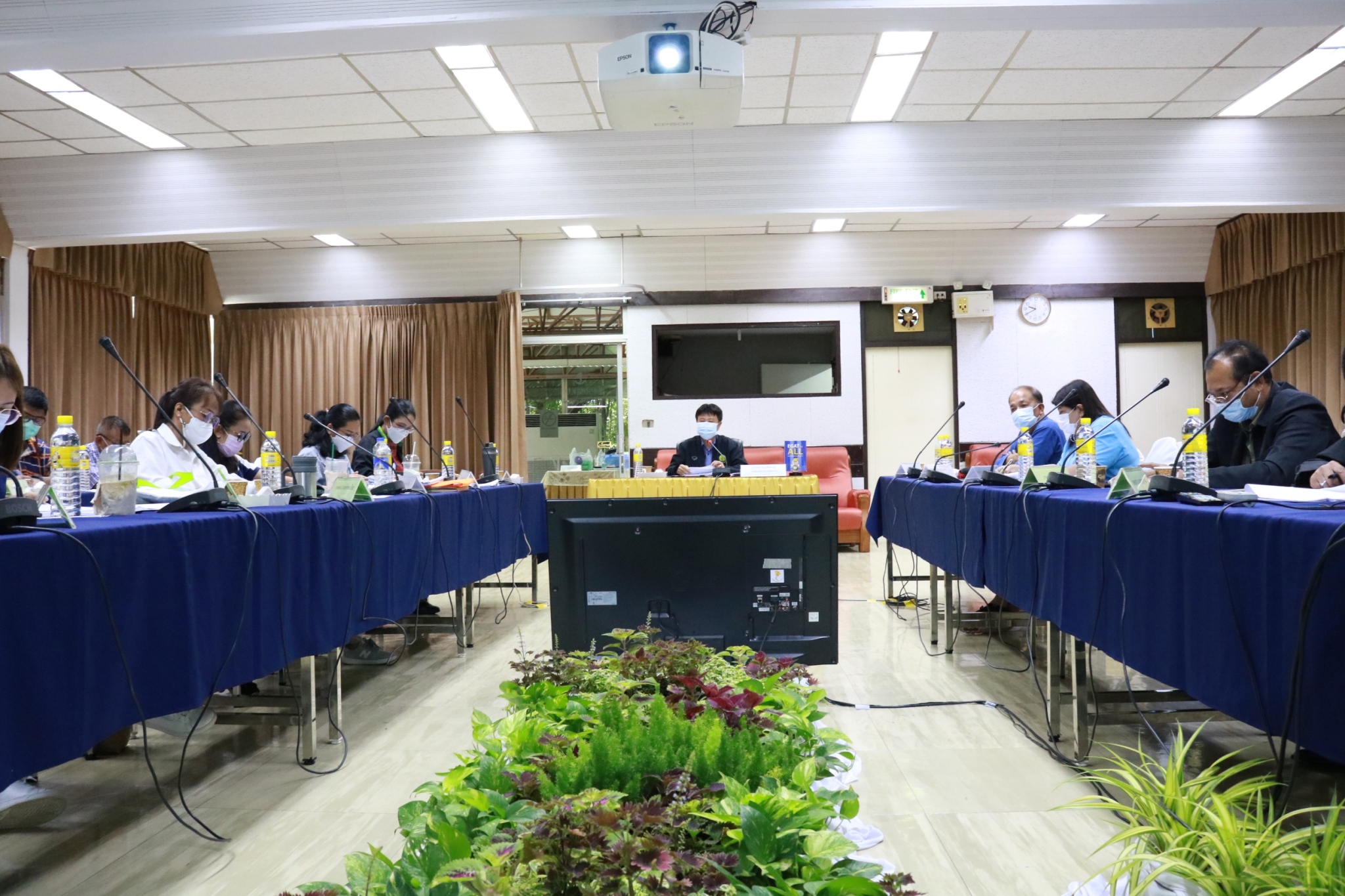 ร่วมประชุมเกษตรอำเภอประจำเดือน(Monthly Meeting : MM)  ครั้งที่ 6/2565