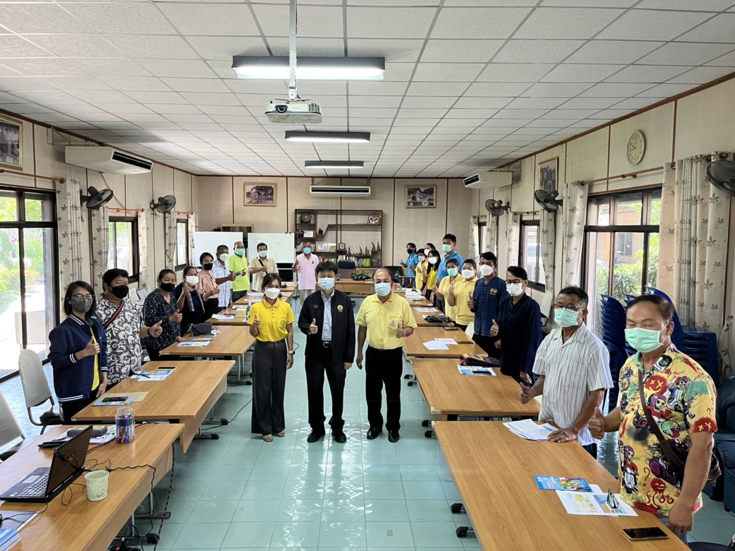 ร่วมอบรมโครงการพัฒนาเกษตรกรปราดเปรื่อง (Smart Farmer)