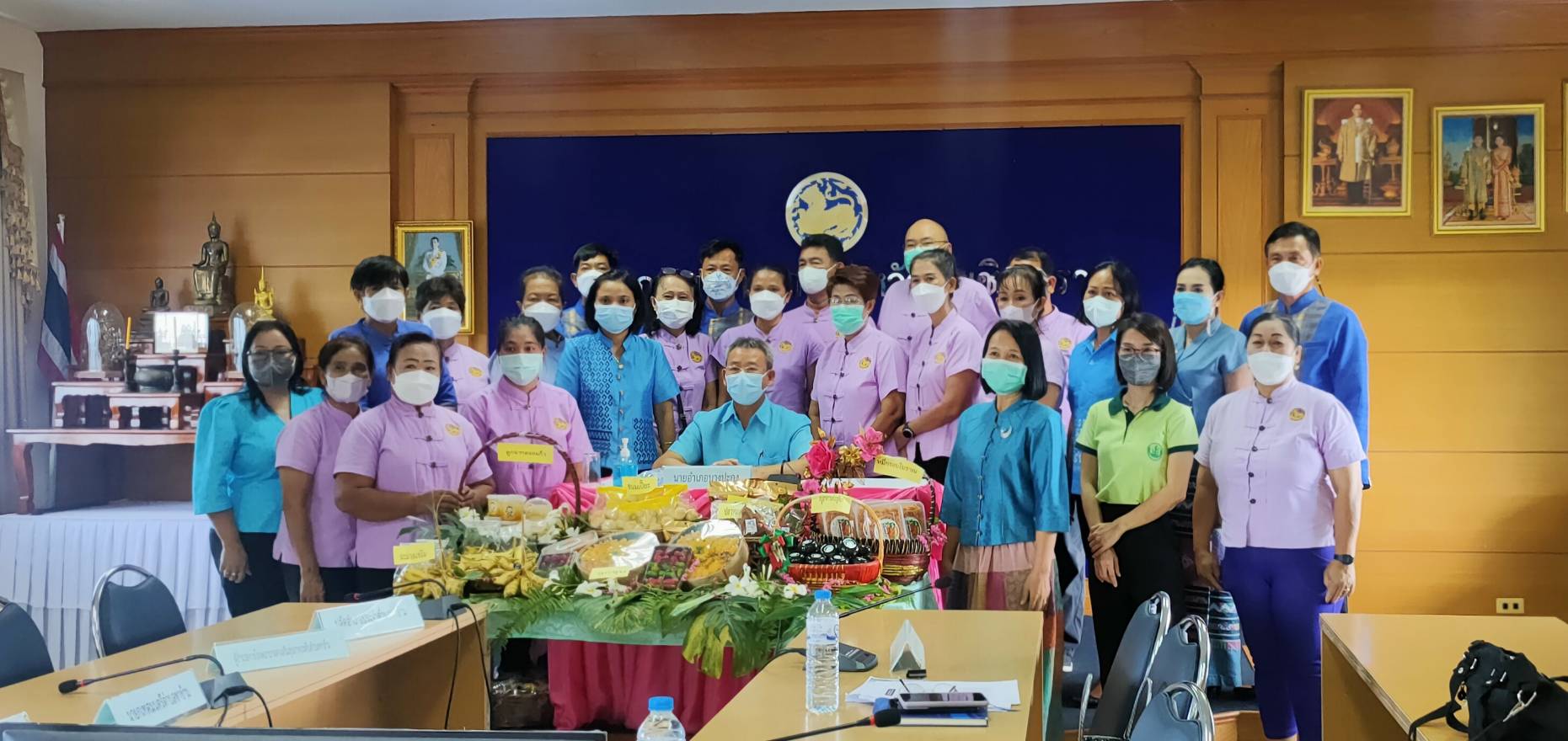 ร่วมการประกวดกิจกรรมโครงการจัดทำสารสนเทศตำบลต้นแบบเพื่อพัฒนาคุณภาพชีวิตประจำปี 2565