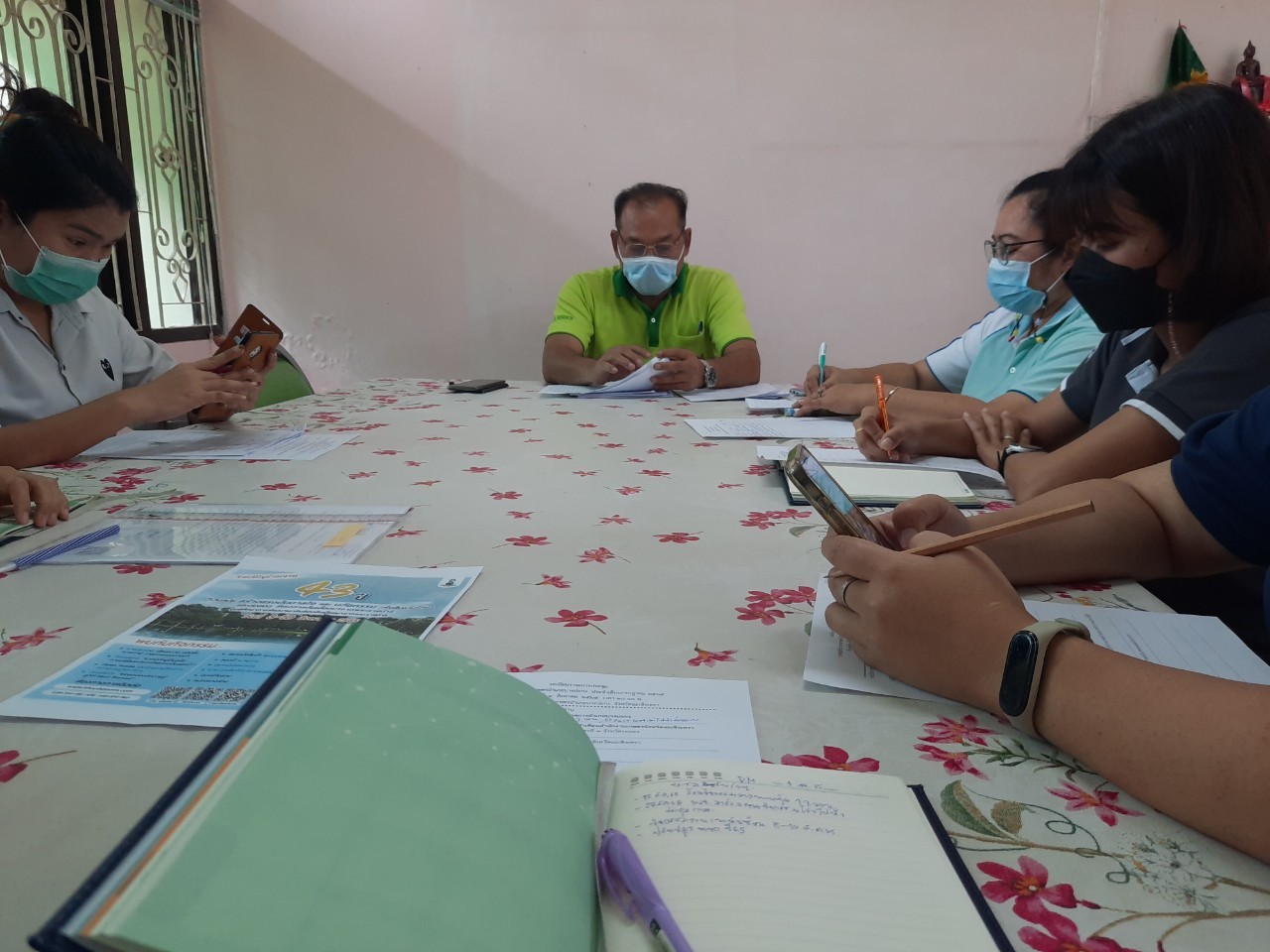 ประชุมเจ้าหน้าที่สำนักงานเกษตรอำเภอ(District Monthly Meeting: DM) ประจำเดือนสิงหาคม 2565