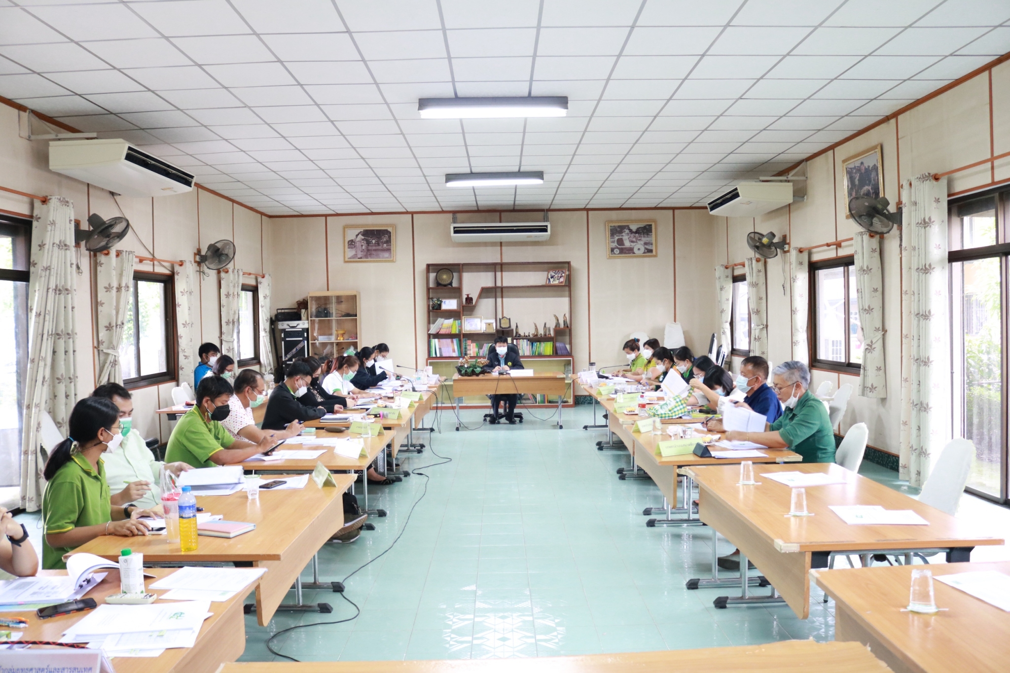 ร่วมประชุมเกษตรอำเภอประจำเดือน(Monthly Meeting : MM)  ครั้งที่ 8/2565