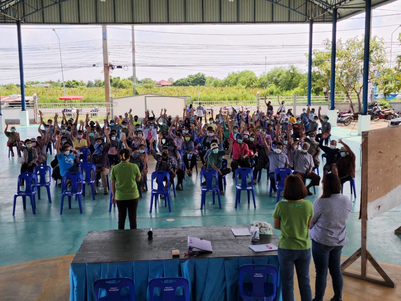 จัดทำประชาคมเกษตรกรผู้ปลูกข้าวนาปี  2565