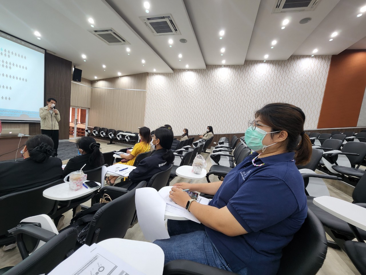 ร่วมกิจกรรม “การจัดเวทีนำเสนอข้อมูลการศึกษา เพื่อตรวจสอบยืนยันข้อมูล supply chain (เดิม)”