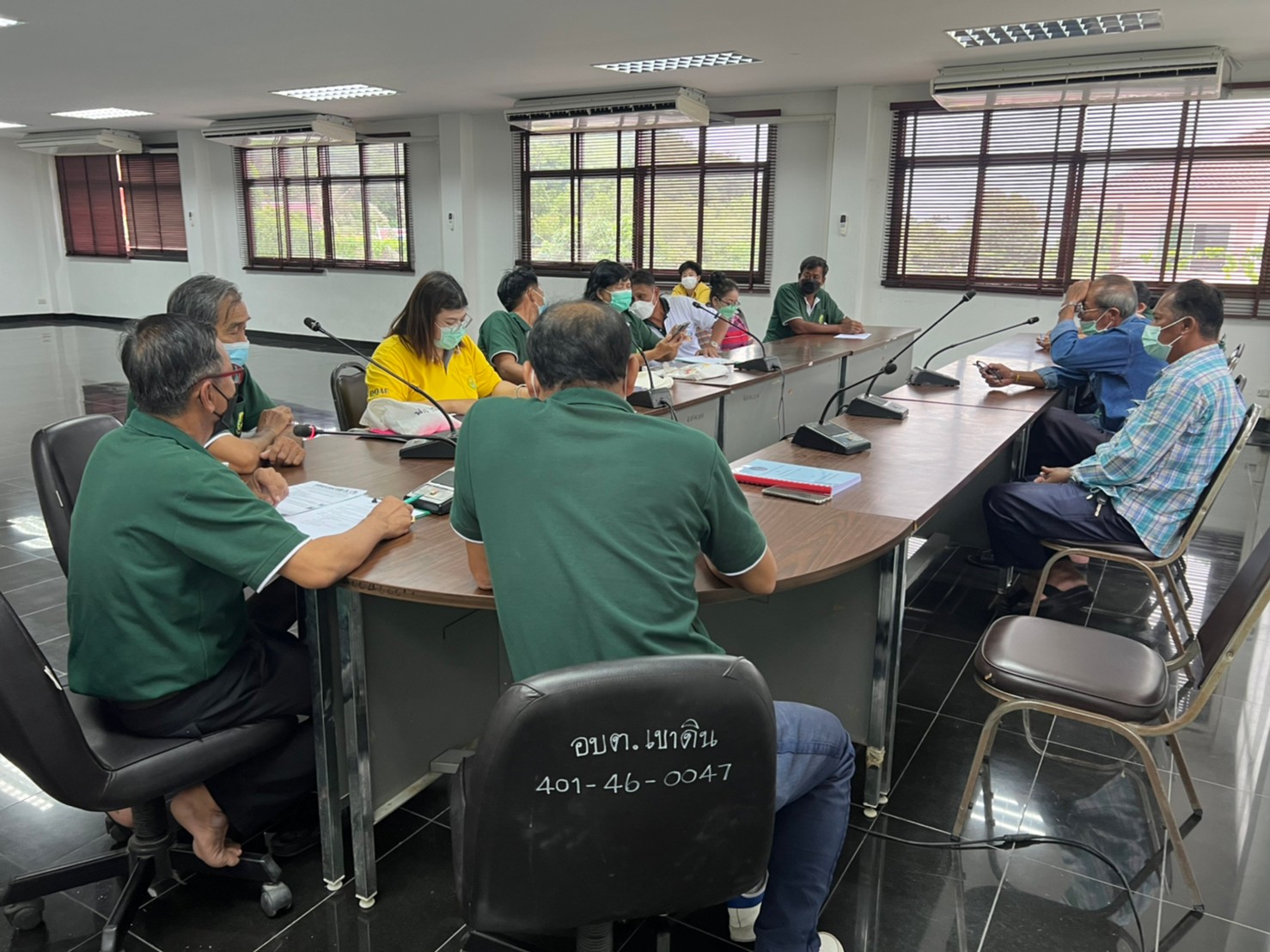 ร่วมประชุม ศบกต.เขาดิน ครั้งที่ 3/2565