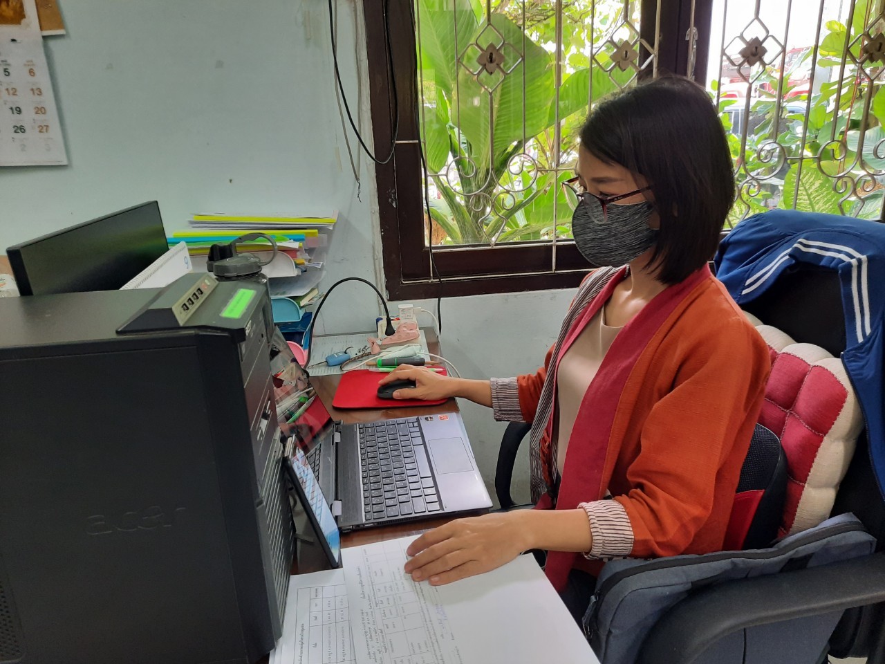 ร่วมรับฟังการบรรยายในหัวข้อ“เทคนิคการทำงานกับกลุ่ม (3ก) ให้สำเร็จ ทำอย่างไรให้ได้ใจเกษตรกร”