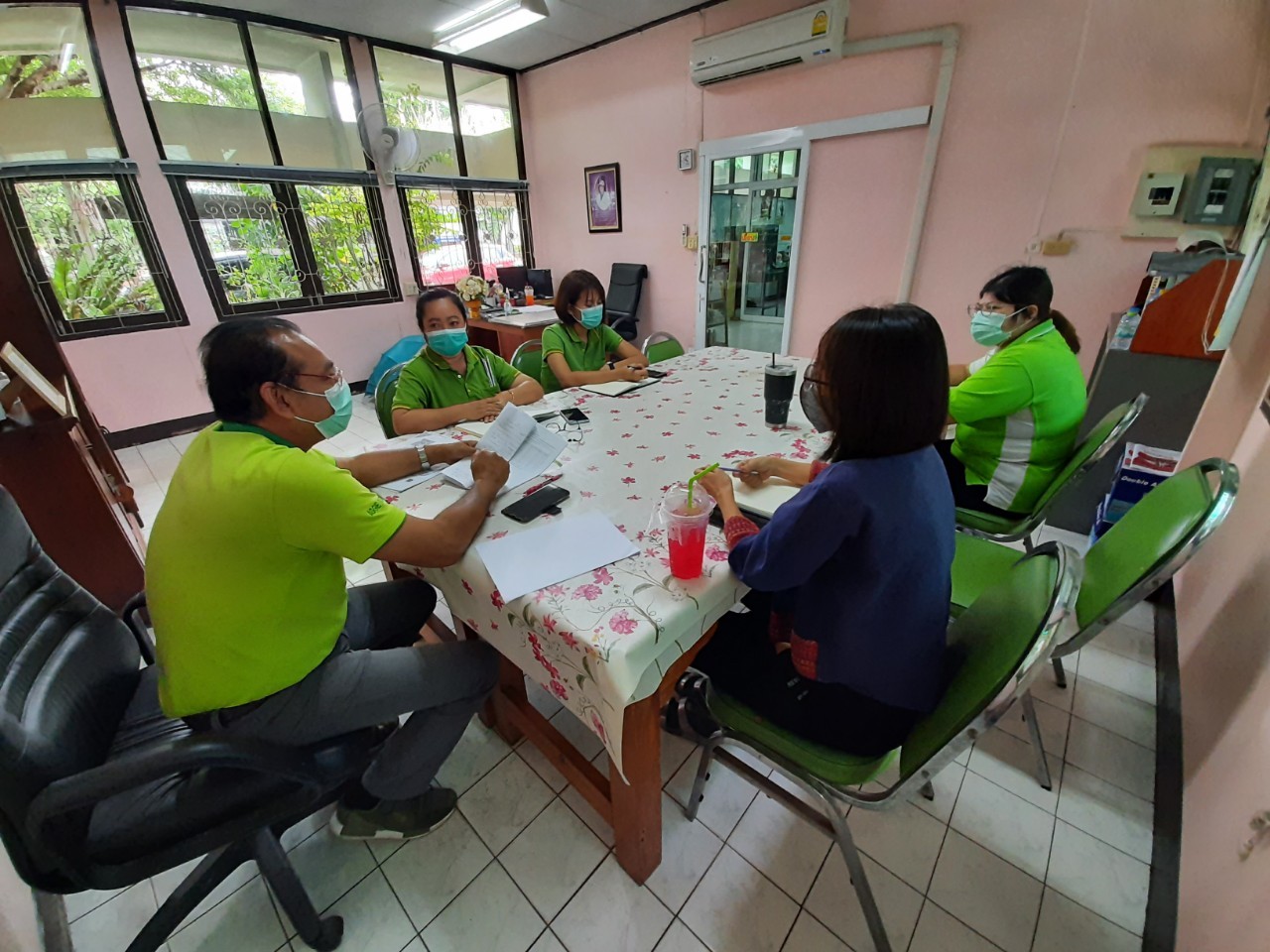 ประชุมเจ้าหน้าที่สำนักงานเกษตรอำเภอ(District Monthly Meeting: DM) ประจำเดือนกันยายน 2565