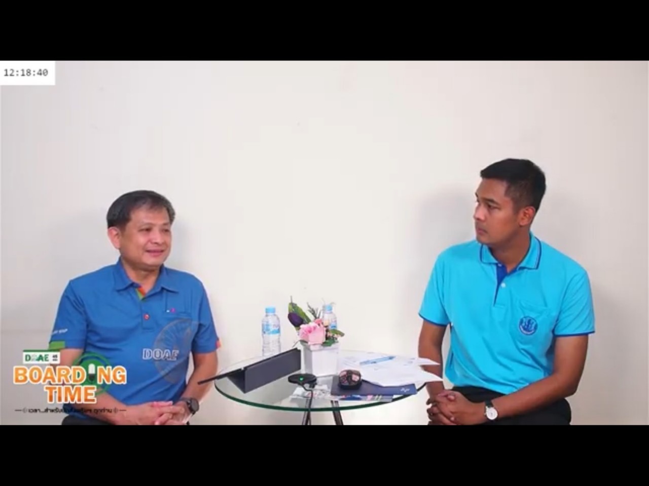 ร่วมรับฟังการบรรยาย “พ.ร.บ. ส่งเสริมวิสาหกิจชุมชน ที่ควรรู้” ในรายการ DOAE Boarding Time