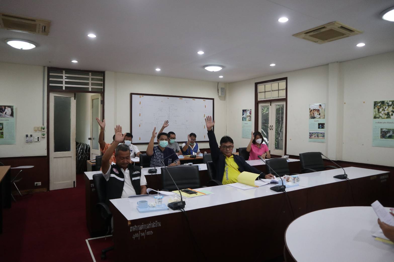 ร่วมประชุมคณะกรรมการพัฒนาเทศบาลตำบลท่าสะอ้าน