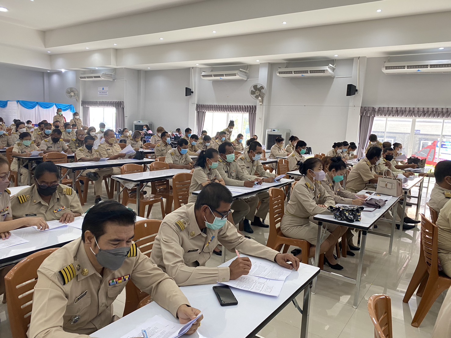 ร่วมประชุมกำนัน ผู้ใหญ่บ้านประจำเดือนตุลาคม 2565