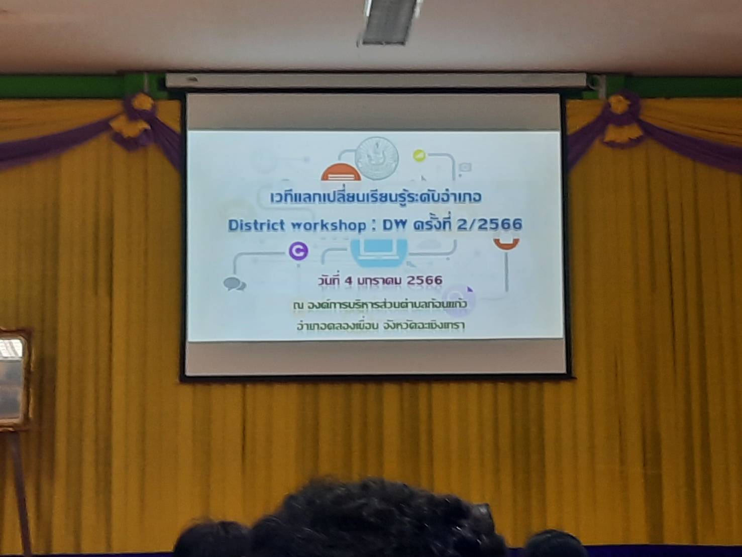 ร่วมเวทีแลกเปลี่ยนเรียนรู้ระดับอำเภอ( Distict Workshop : DW ) ครั้งที่ 2/2566