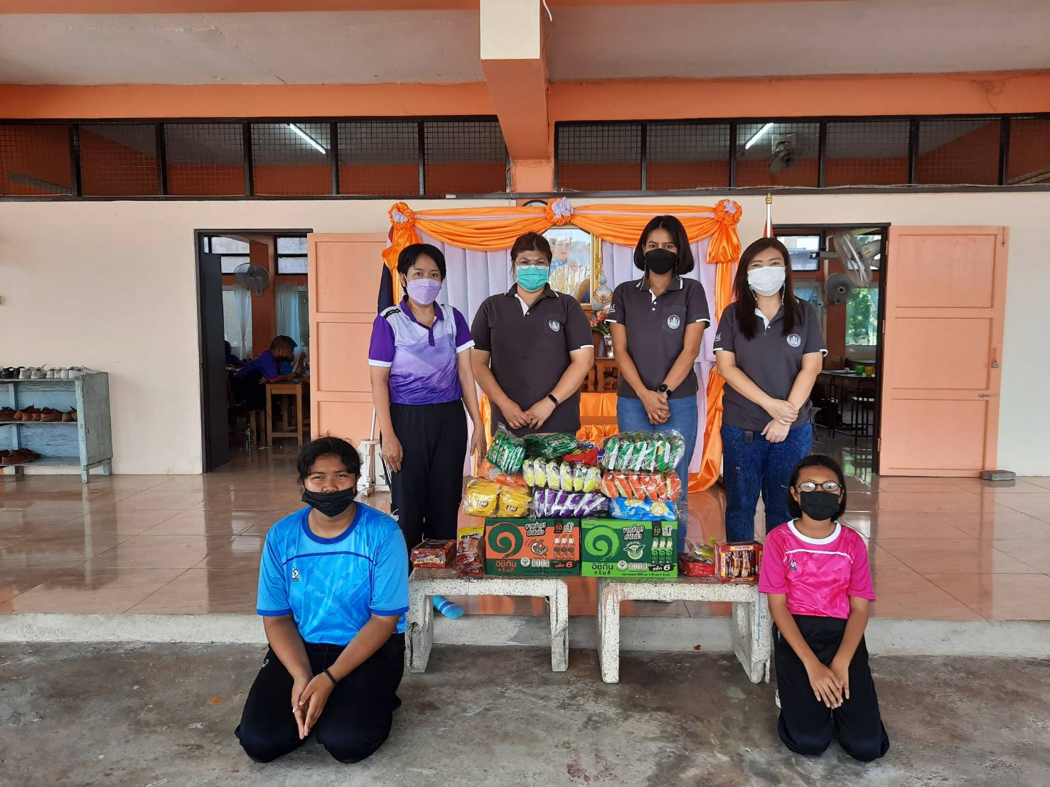 ร่วมส่งมอบสนับสนุนขนมและเครื่องดื่มเนื่องในวันเด็กแห่งชาติ  ประจำปี 2566