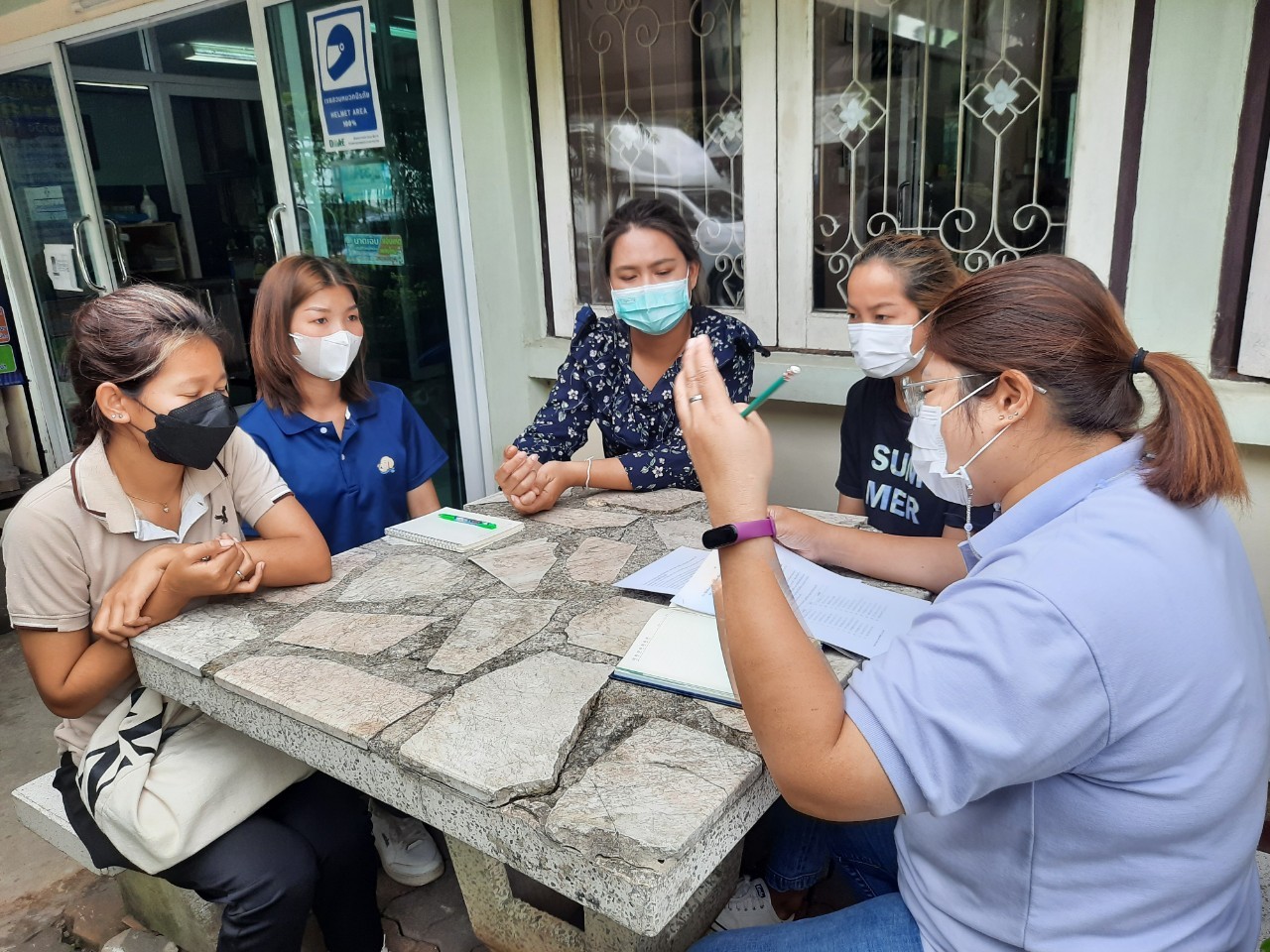 ร่วมให้ข้อมูลด้านการเกษตรในพื้นที่อำเภอบางปะกง