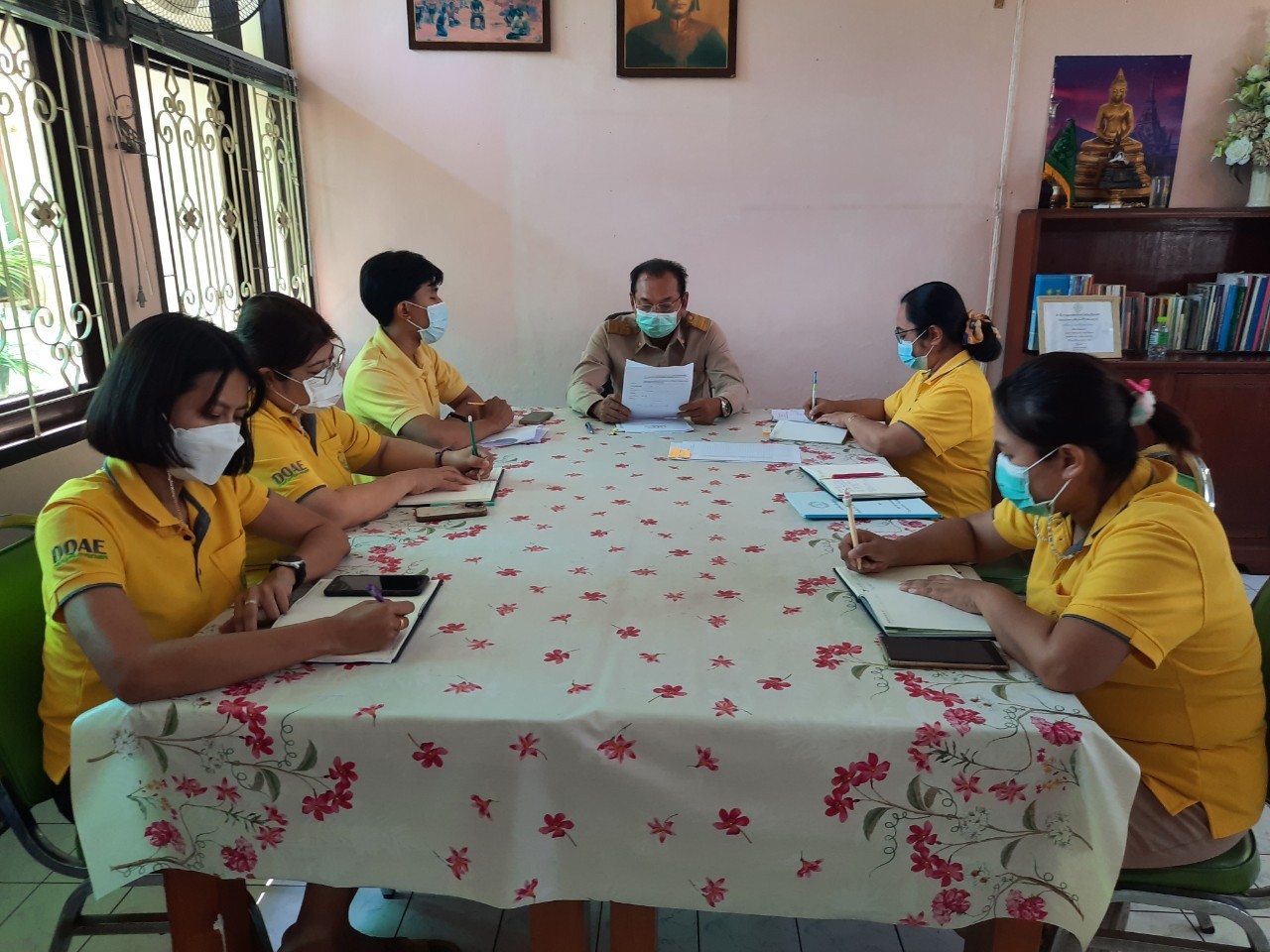 ประชุมเจ้าหน้าที่สำนักงานเกษตรอำเภอ(District Monthly Meeting: DM) ประจำเดือนมกราคม 2566
