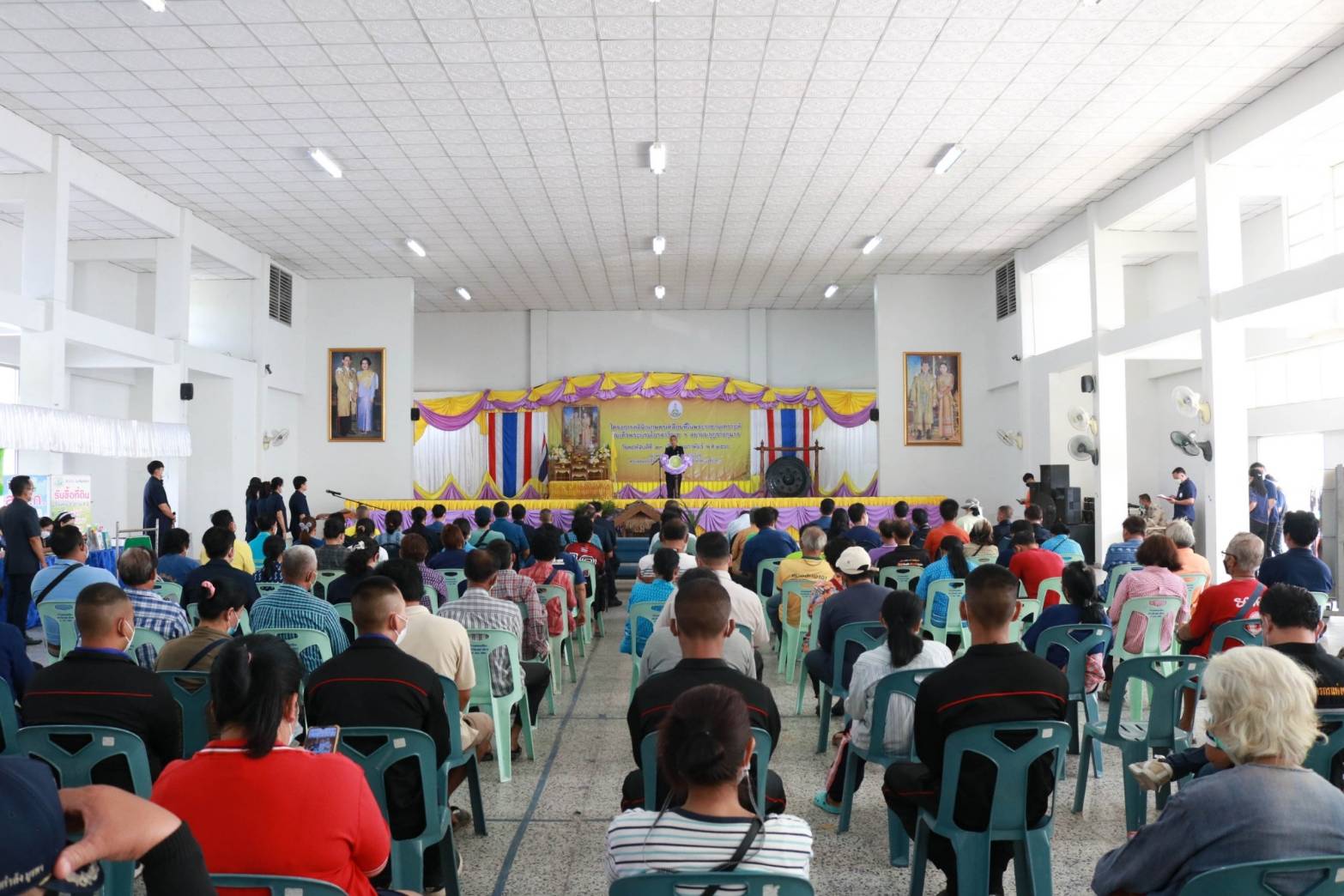 ร่วมงานโครงการคลินิกเกษตรเคลื่อนที่ในพระราชานุเคราะห์ฯ ไตรมาสที่ 2 ปีงบประมาณ 2566