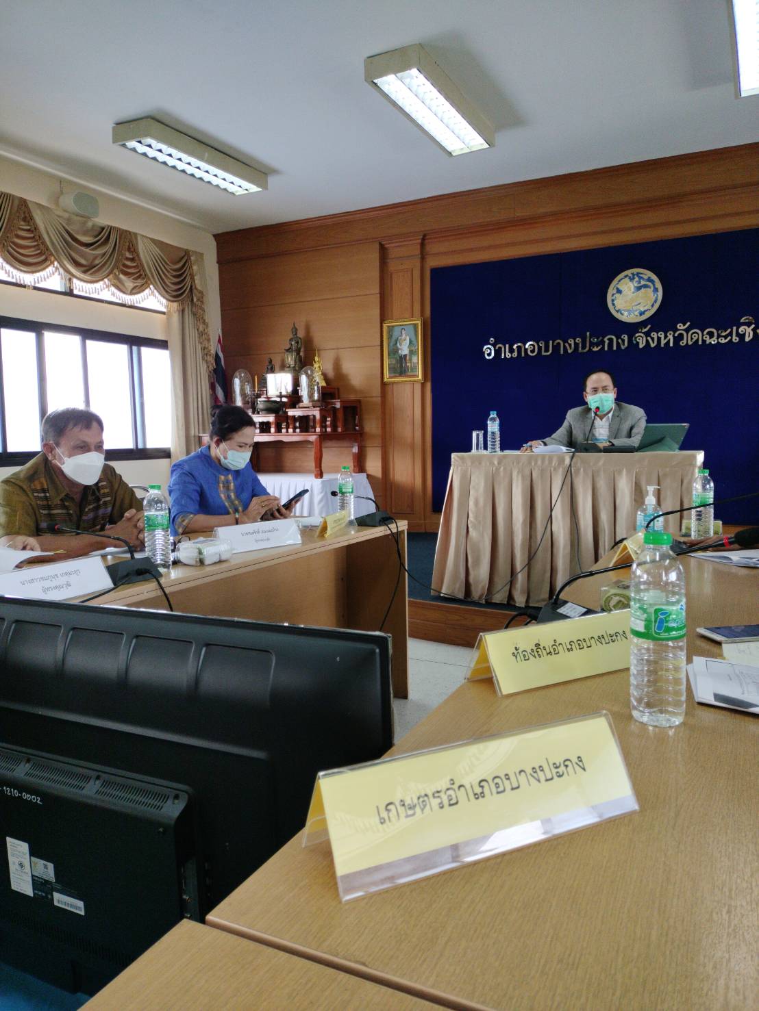 ร่วมประชุมคณะอนุกรรมการกลั่นครองและติดตามการดำเนินงานกองทุนพัฒนาบทบาทสตรีระดับอำเภอ ครั้งที่ 1/2566