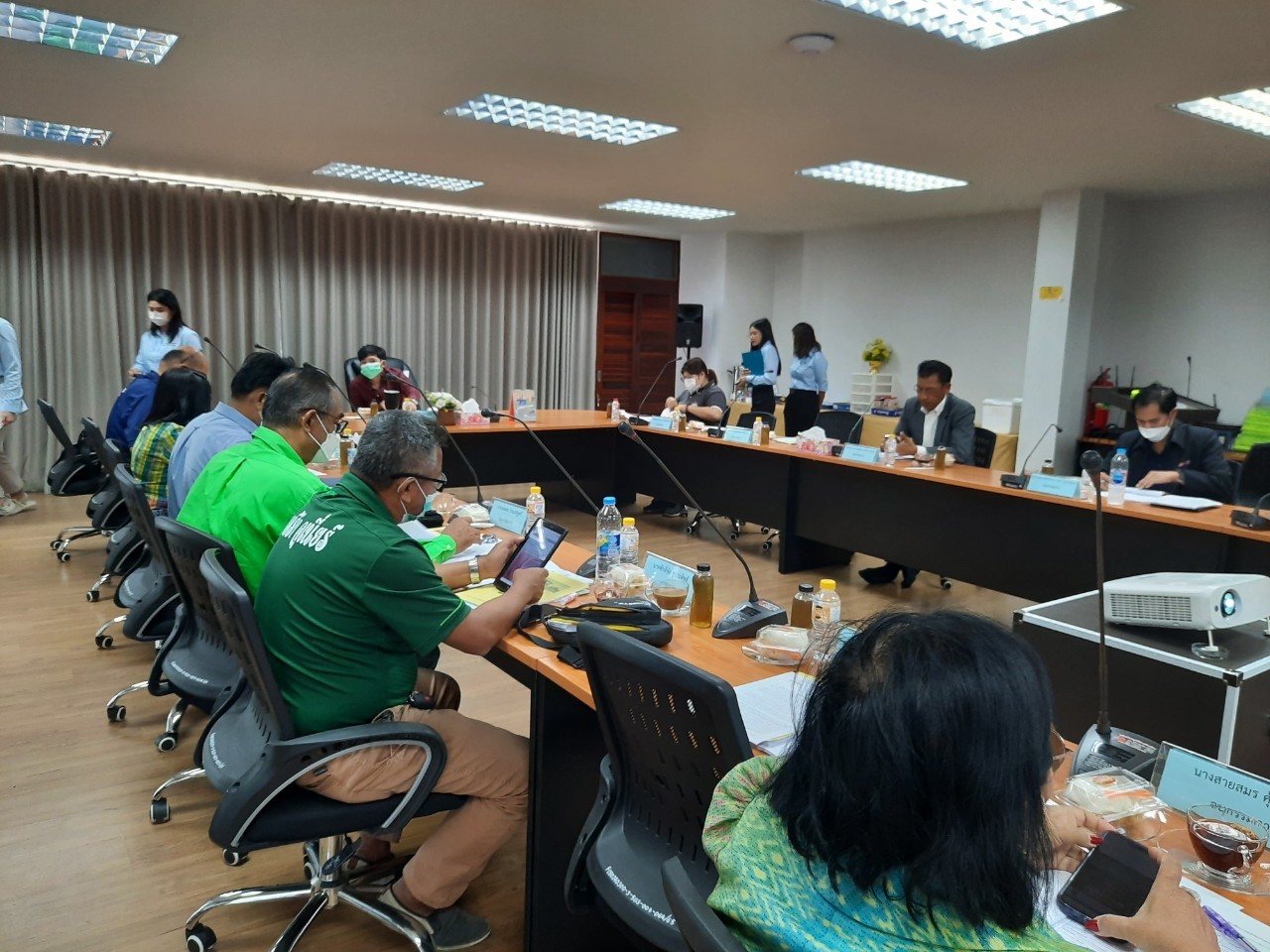 ร่วมประชุมคณะอนุกรรมการด้านบริหารงาน ประชาสัมพันธ์ ติดตามและประเมินผล ครั้งที่ 2/2566 (ครั้งที่  100)