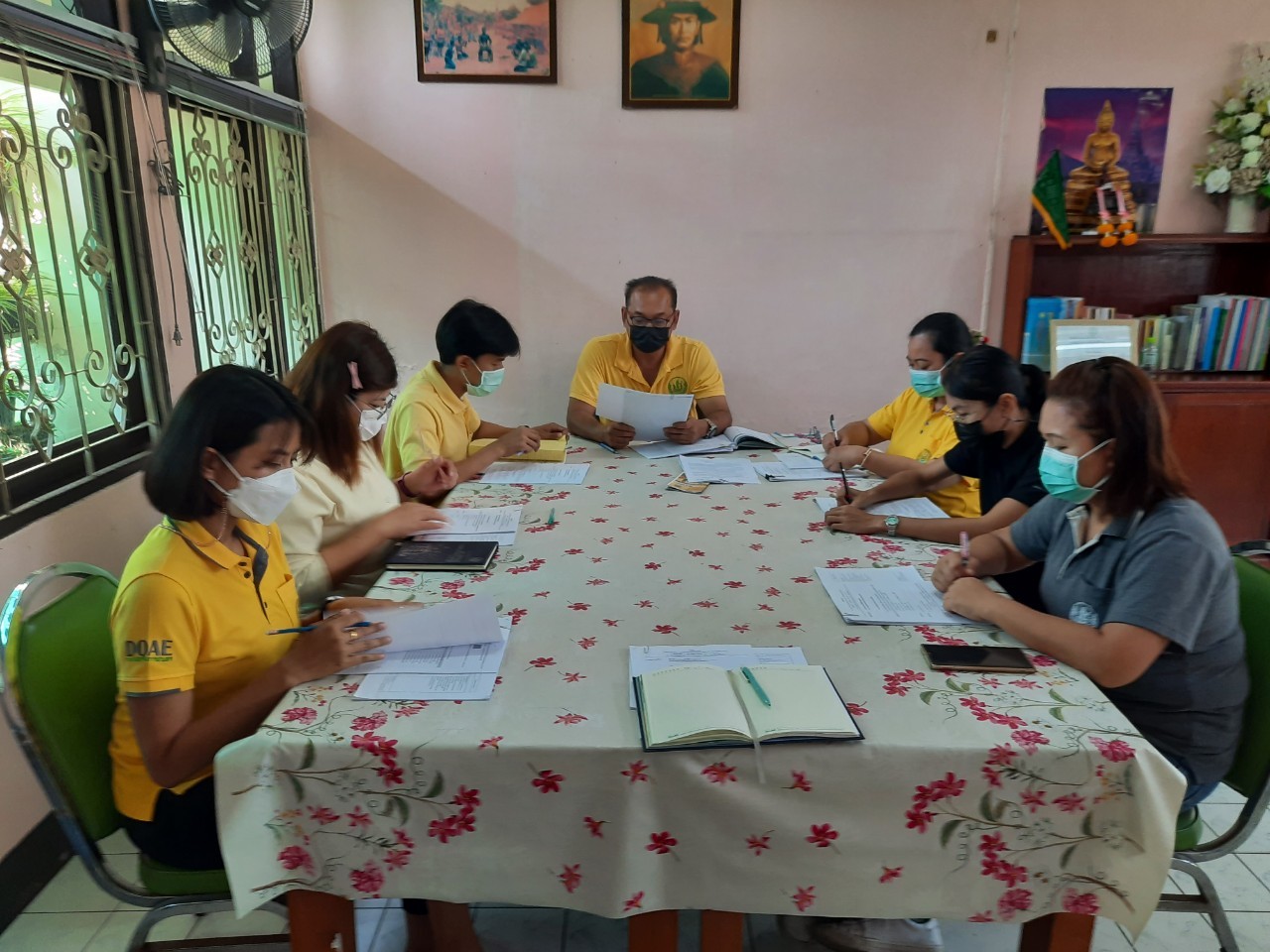 ประชุมเจ้าหน้าที่สำนักงานเกษตรอำเภอ (District Monthly Meeting: DM) ประจำเดือนกุมภาพันธ์ 2566