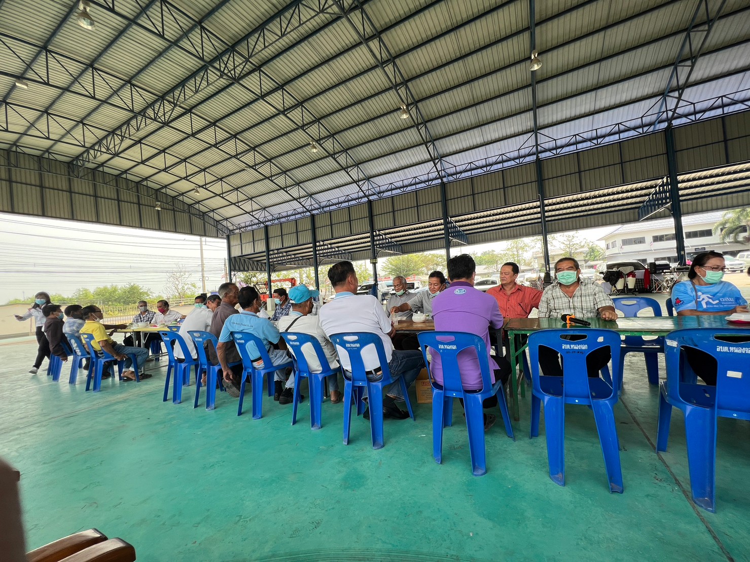 ร่วมประชุม ศบกต.หนองจอก ครั้งที่ 2/2566