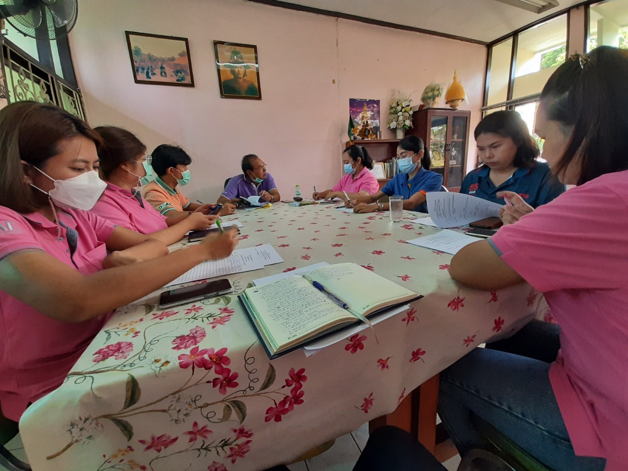 ประชุมเจ้าหน้าที่สำนักงานเกษตรอำเภอ ( District Monthly Meeting: DM ) ประจำเดือนเมษายน 2566