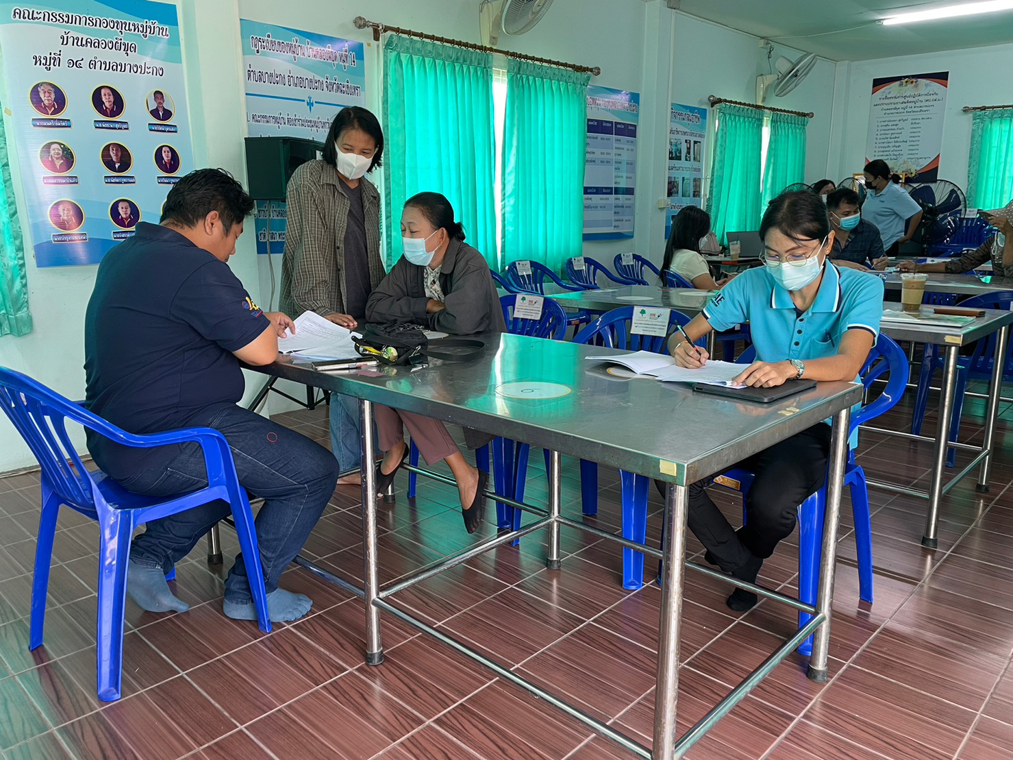 ลงพื้นที่สำรวจและจัดเก็บข้อมูลต้นทุนการผลิตเกลือระดับเขต