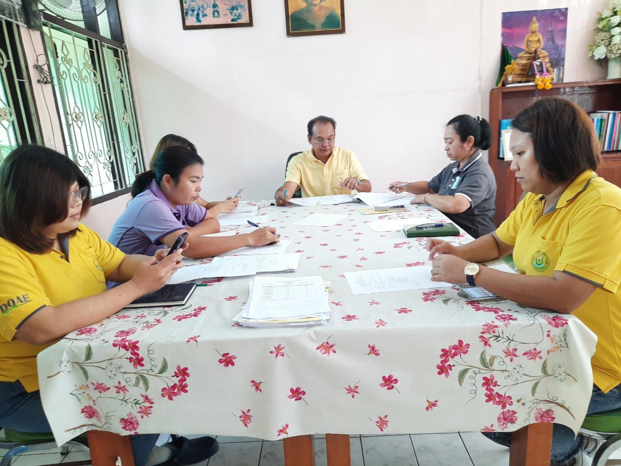 ประชุมเจ้าหน้าที่สำนักงานเกษตรอำเภอ ( District Monthly Meeting: DM ) ประจำเดือนกรกฎาคม 2566