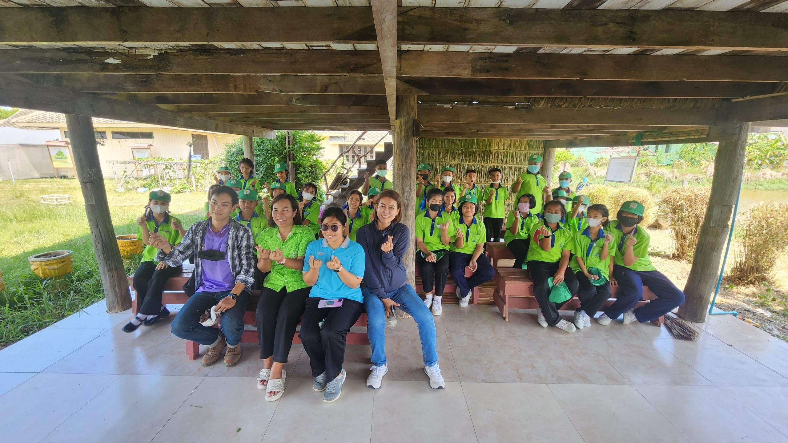 จัดกิจกรรมอบรมถ่ายทอดความรู้กลุ่มยุวเกษตรกร