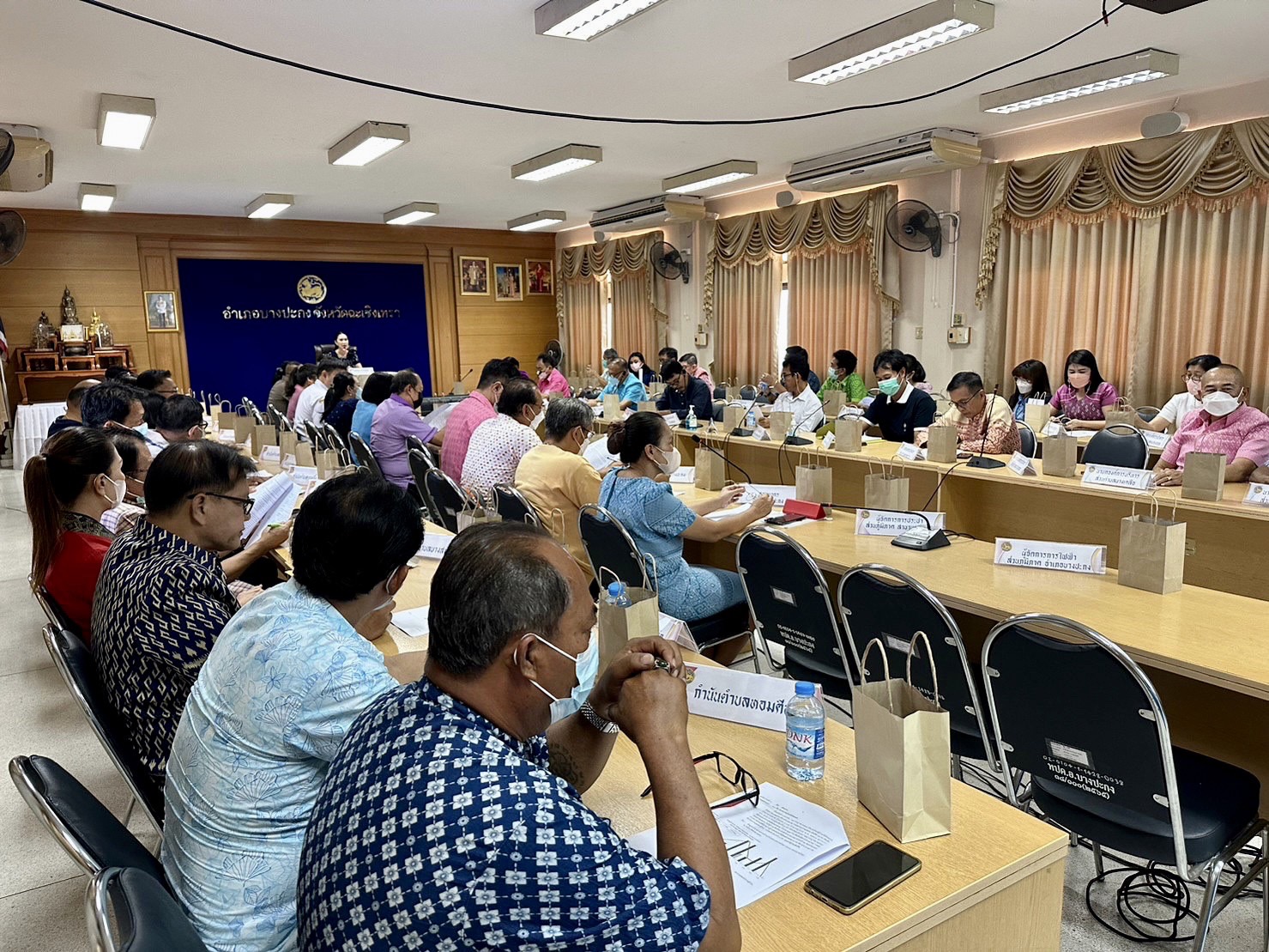 ร่วมประชุมหัวหน้าส่วนราชการประจำเดือนสิงหาคม 2566