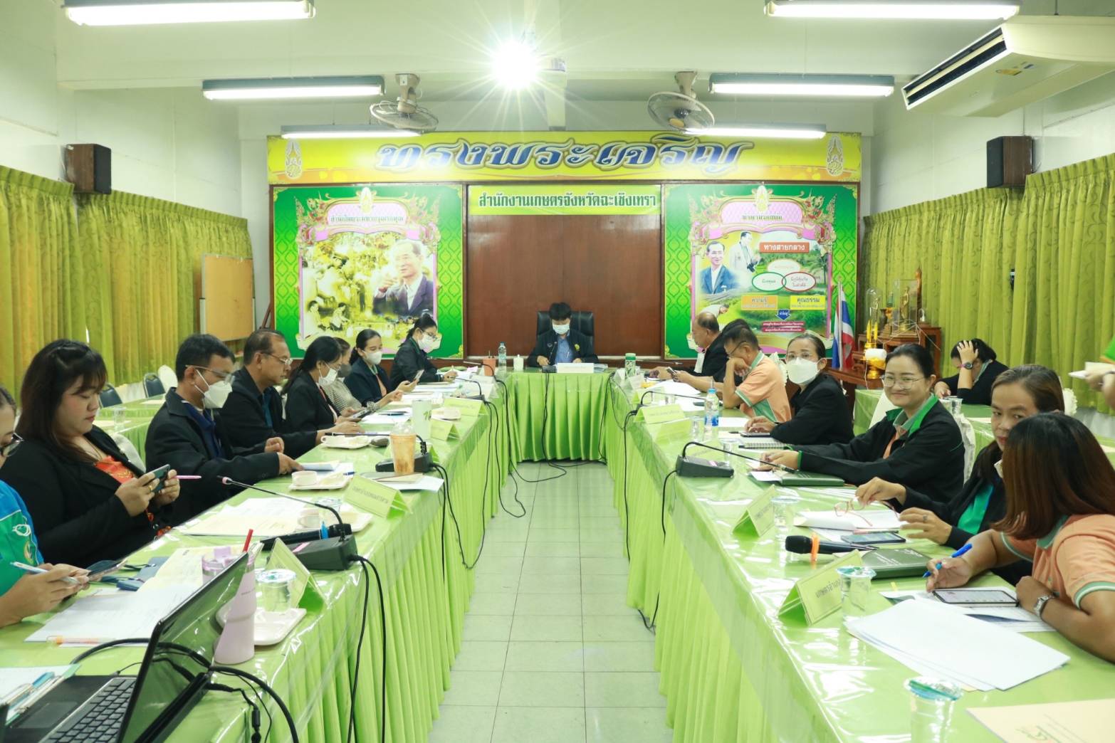 ร่วมประชุมเกษตรอำเภอประจำเดือน (Monthly Meeting : MM) ครั้งที่ 8/2566