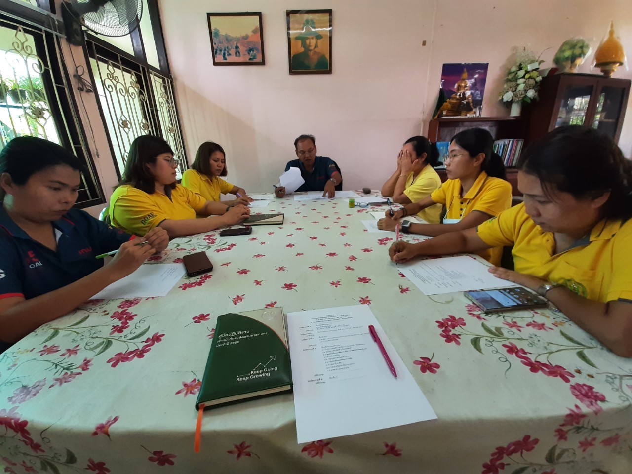 ประชุมเจ้าหน้าที่สำนักงานเกษตรอำเภอ ( District Monthly Meeting: DM ) ประจำเดือนกันยายน 2566