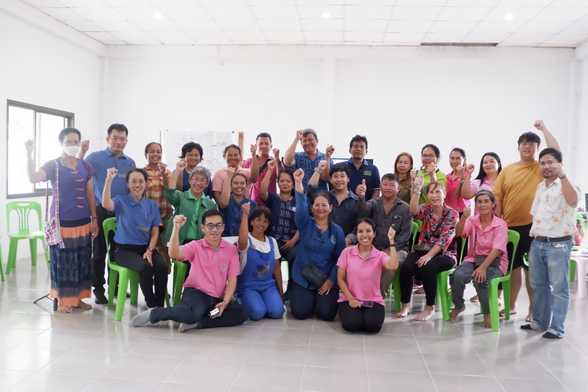ร่วมกิจกรรมการขับเคลื่อนเครือข่ายวิสาหกิจชุมชนท่องเที่ยวต้นแบบ จังหวัดฉะเชิงเทรา