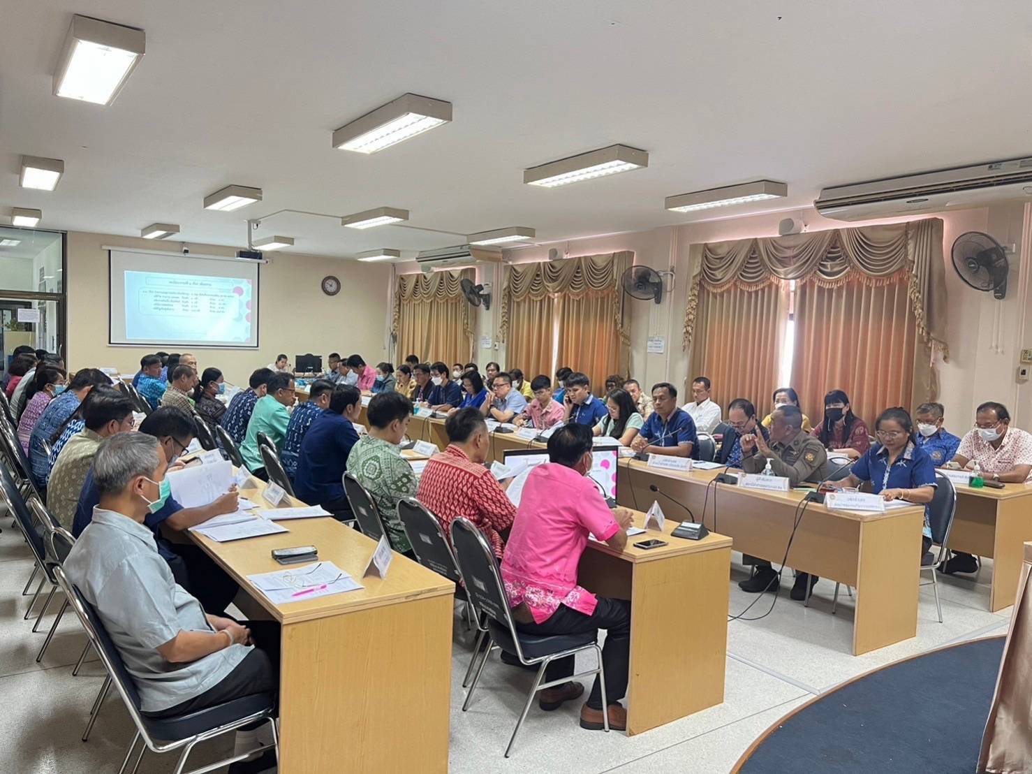 ร่วมประชุมหัวหน้าส่วนราชการ ประจำเดือนพฤศจิกายน 2566