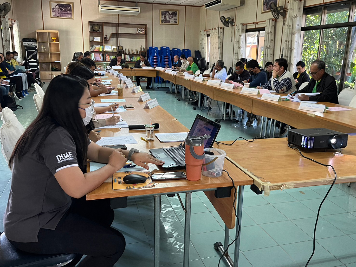 ร่วมประชุมคณะกรรมการเครือข่าย ศพก.และคณะกรรมการเครือข่ายแปลงใหญ่ ระดับจังหวัด ครั้งที่ 1/2567