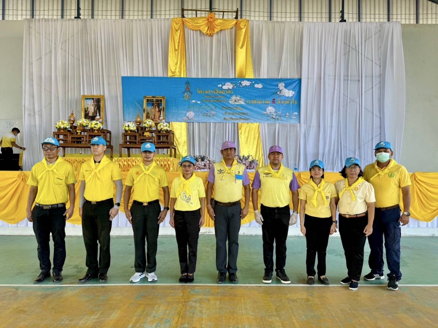 ร่วมกิจกรรมจิตอาสาพัฒนา เนื่องในวันคล้ายวันพระบรมราชสมภพพระบาทสมเด็จพระบรมชนกาธิเบศร มหาภูมิพลอดุลยเดชมหาราช บรมนาถบพิตร วันชาติ และวันพ่อแห่งชาติ 5 ธันวาคม 2566