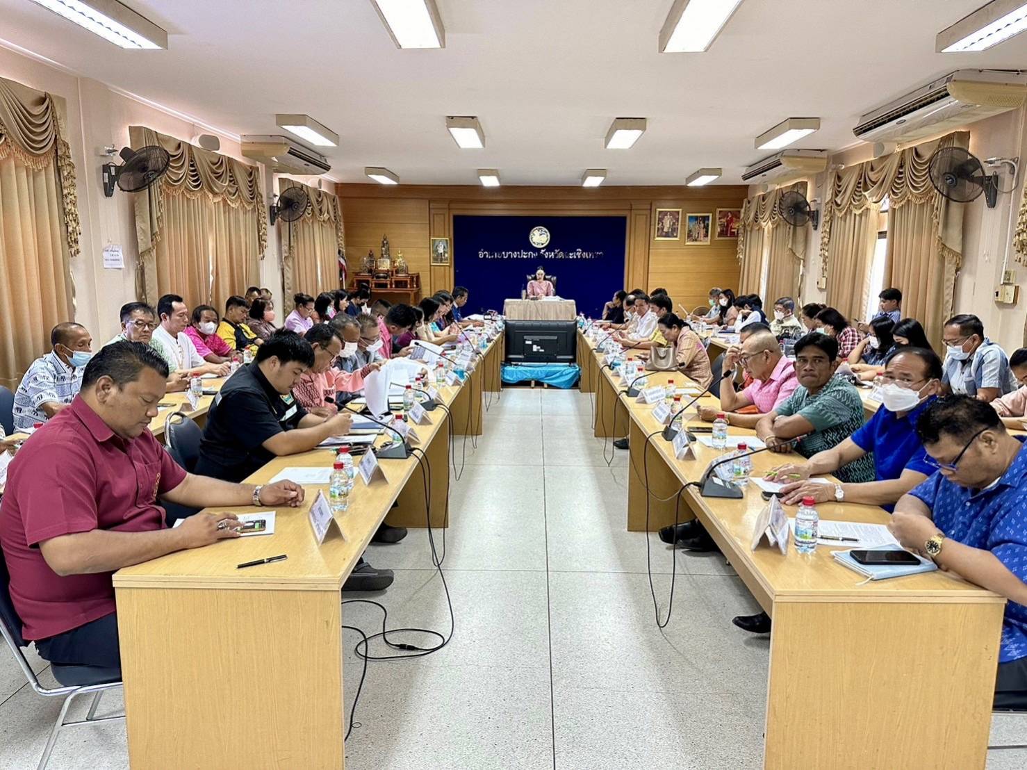 ร่วมประชุมหัวหน้าส่วนราชการ ประจำเดือนธันวาคม 2566