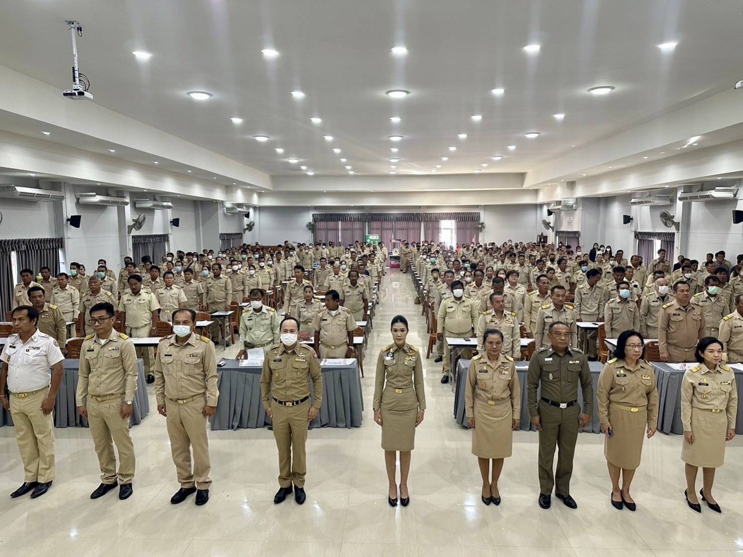 ร่วมประชุมกำนัน ผู้ใหญ่บ้าน ประจำเดือนธันวาคม 2566