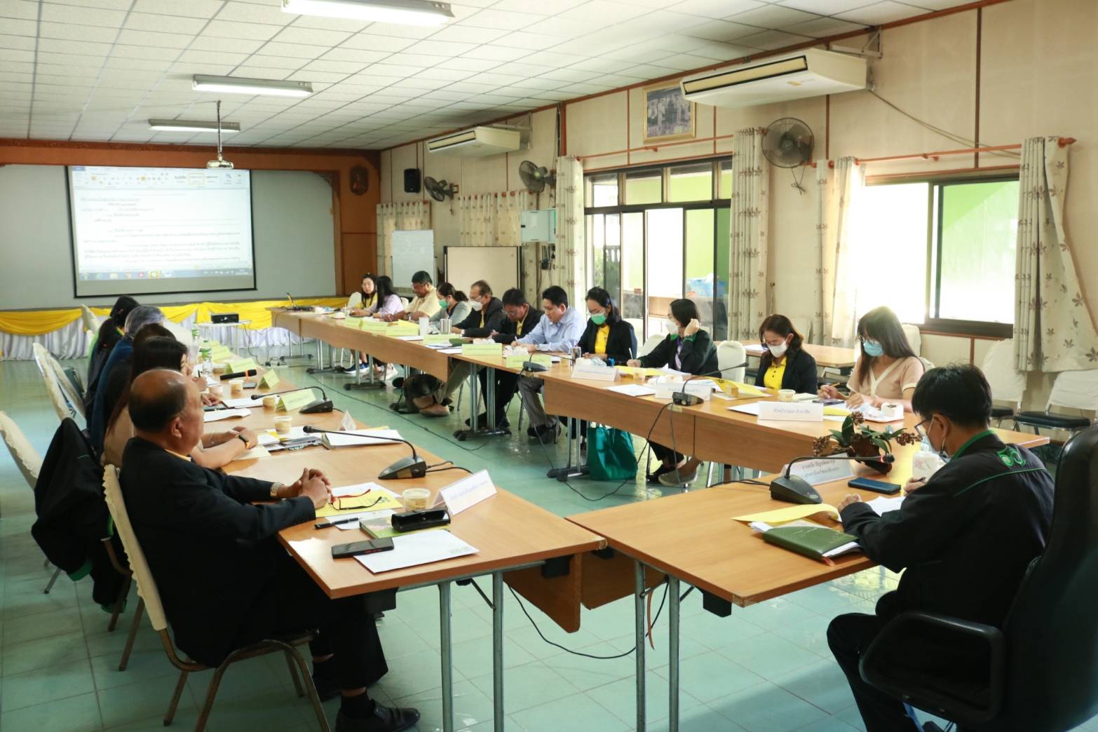 ร่วมประชุมเกษตรอำเภอประจำเดือน (Monthly Meeting : MM) ครั้งที่ 12/2566
